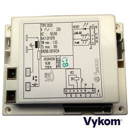 Řídící a zapalovací automatika typ 0526, IMMERGAS, Ts 10 s, TA 1,5 s