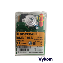 Řídící a zapalovací automatika Honeywell Satronic (Resideo) DMG 970-N, mod.01